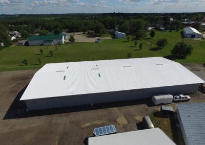 Energy saving white roof